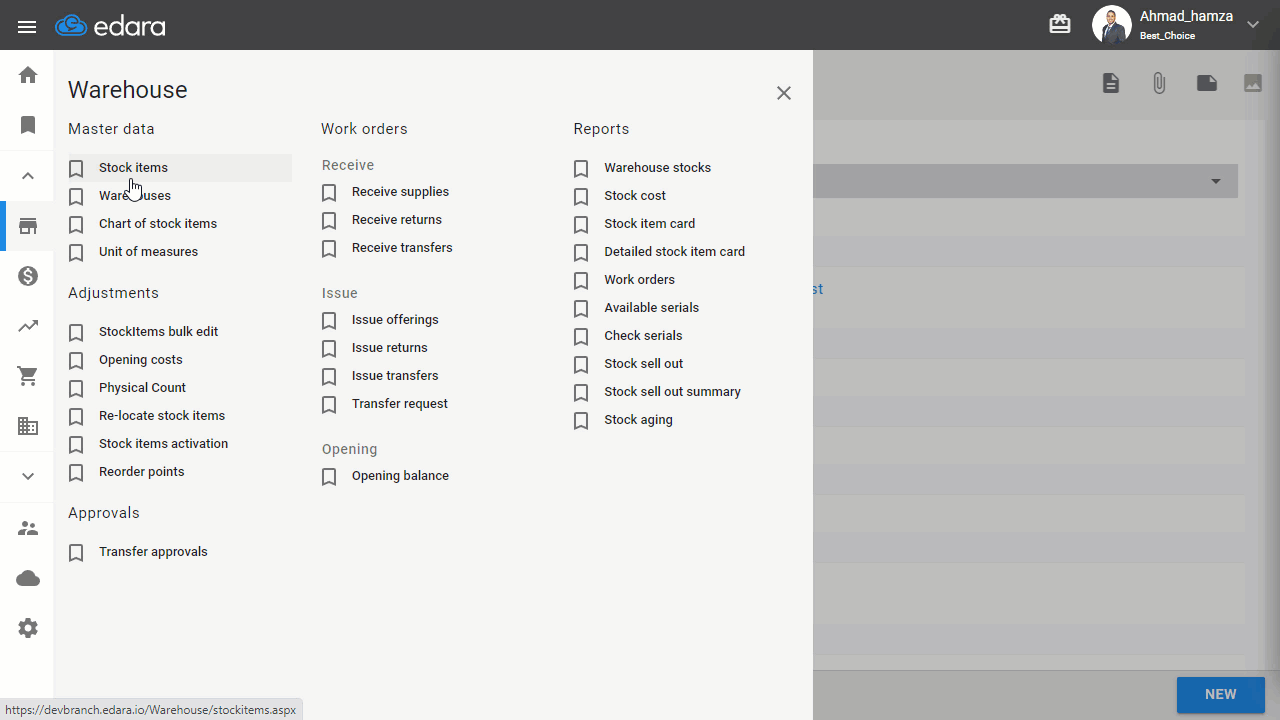Creating a New Barcode Template and Set Its Dimensions — Click "New"