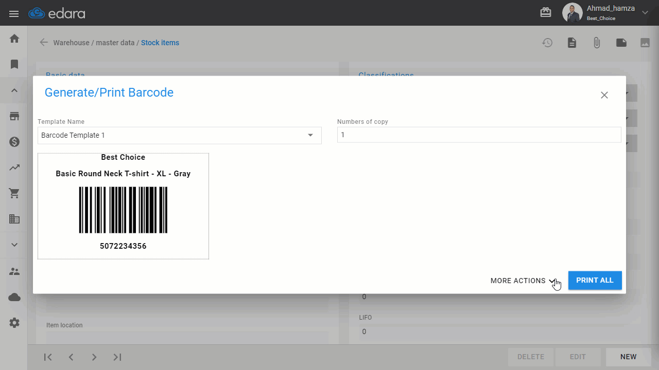 Printing Barcodes Including Batch Numbers — Afterward, save a barcode template that includes the batch number along with the…