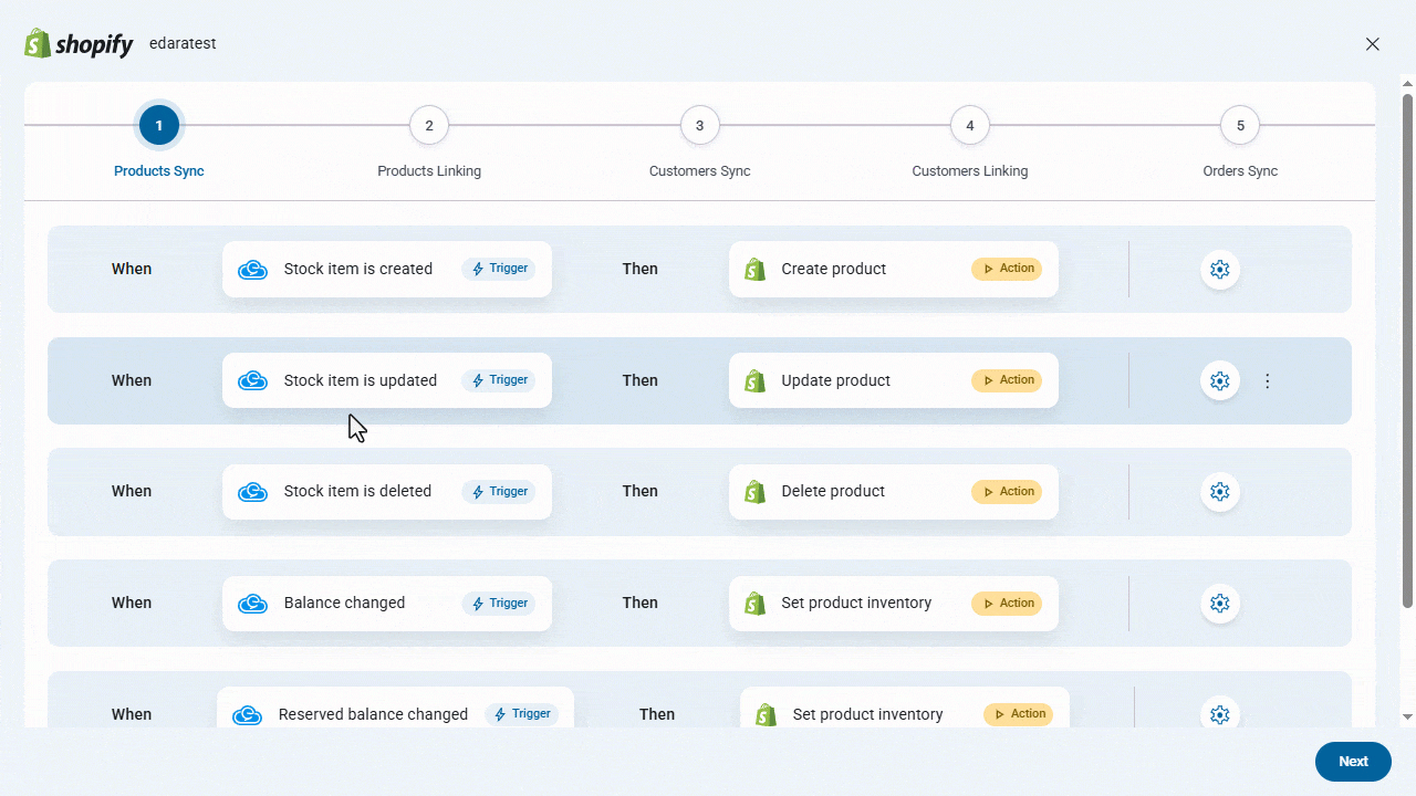 2. When the stock item is updated in “Edara”, the product is updated in “Shopify” — Click on “Save”.