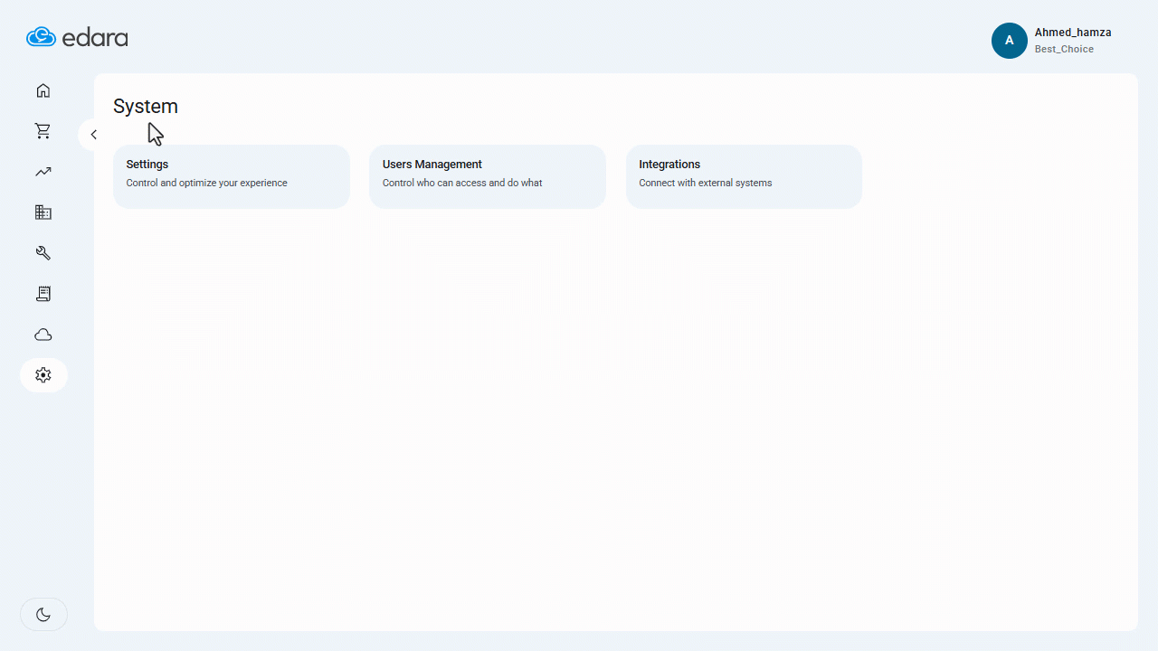 Selecting ZATCA Submission Mode in "Edara 3.0" — Click on “Save”.
