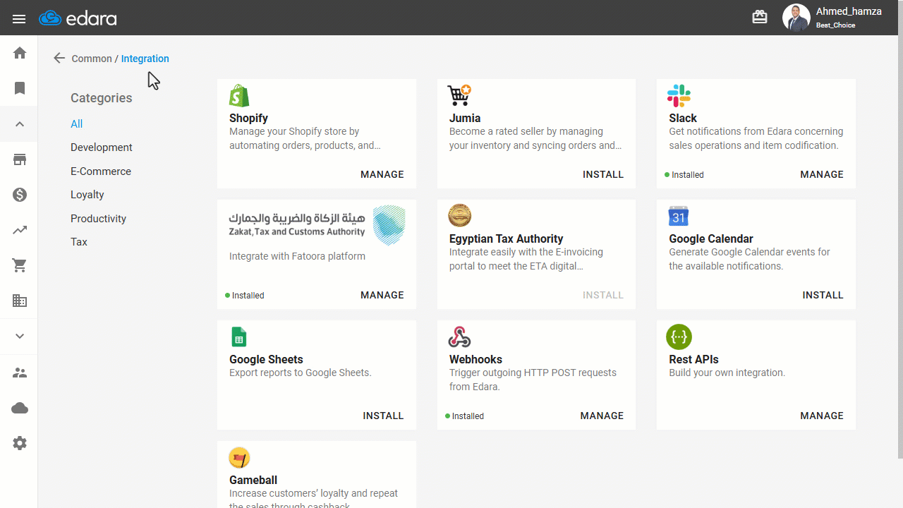 Viewing invoices (tax - simplified) with ZATCA — Click on “Show Documents”.