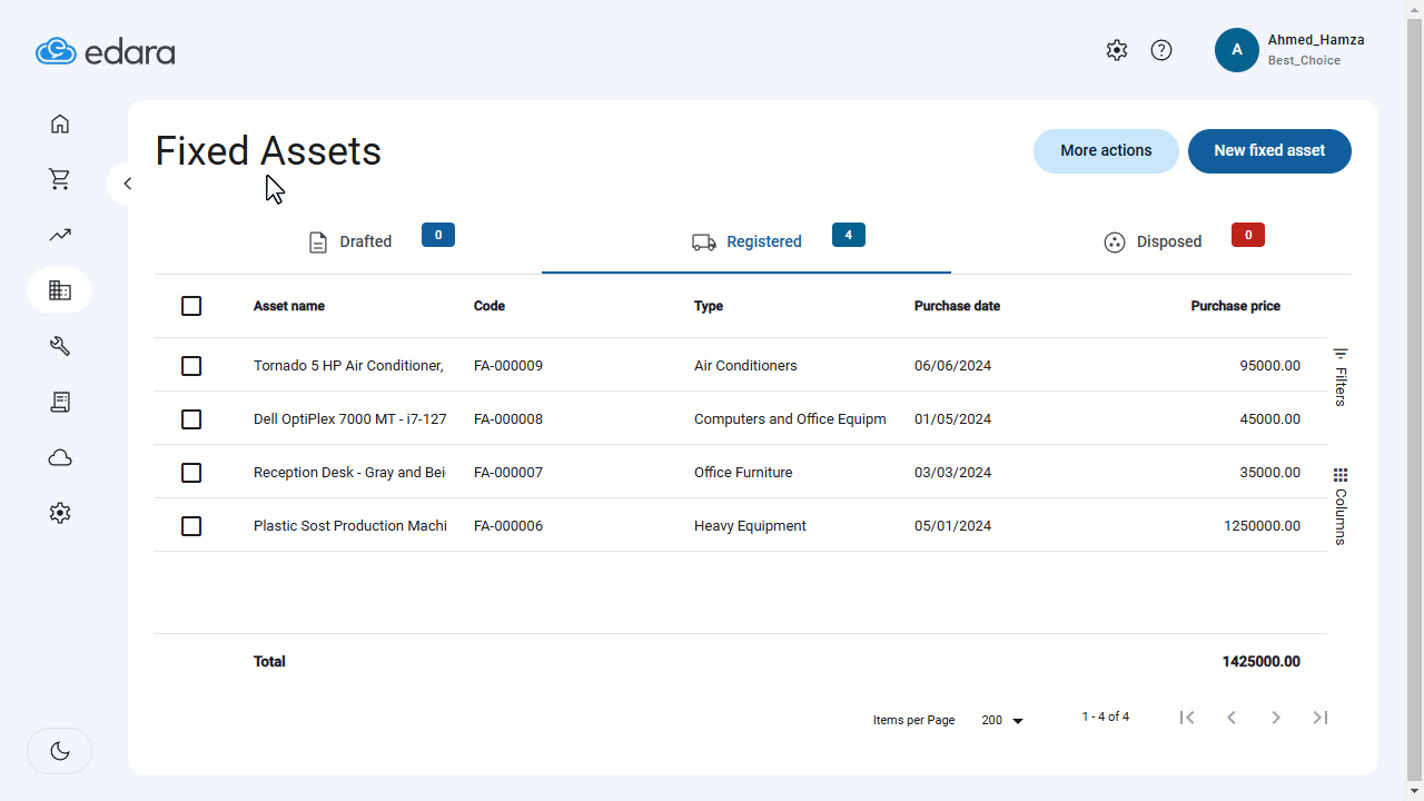 Creating Custom Fields for Fixed Assets — After that, you can enter the new data in the custom field as shown in the…