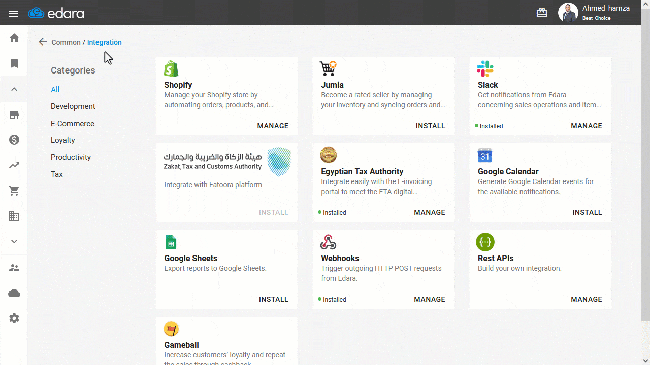 Integration with Google Calendar — Click on "Update".
