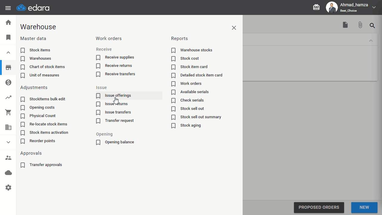 Steps to Create an Issue Offering — Click on "Save"