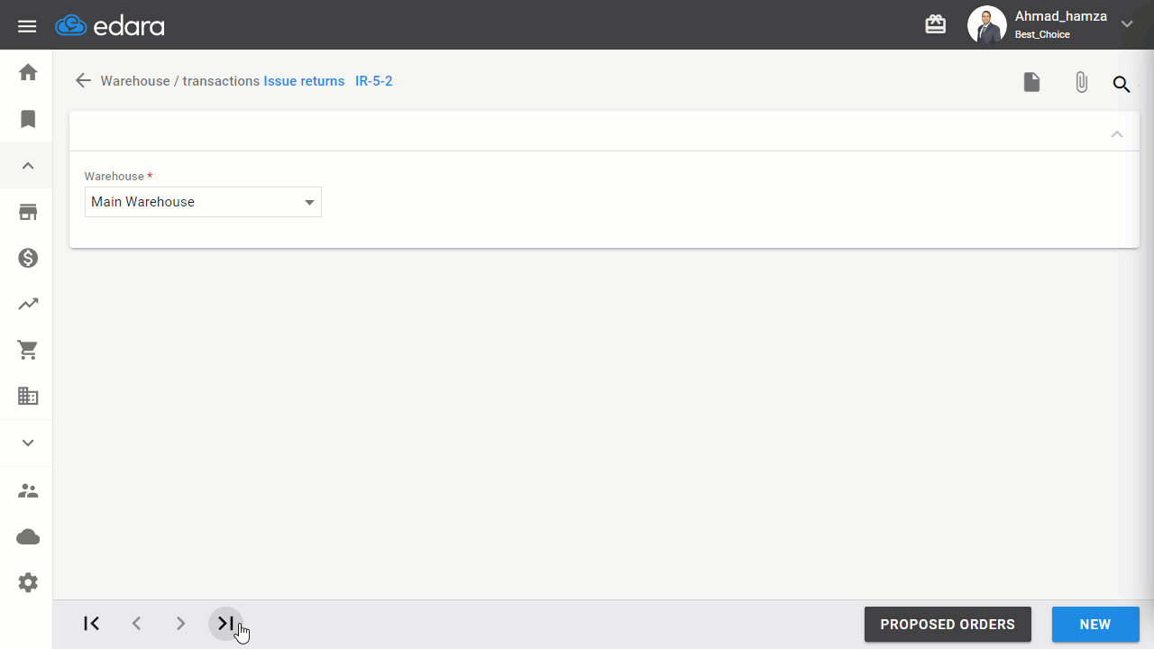 Exporting Purchase Return Documents Using Shortcuts — Press "Alt+X" to export to Excel
