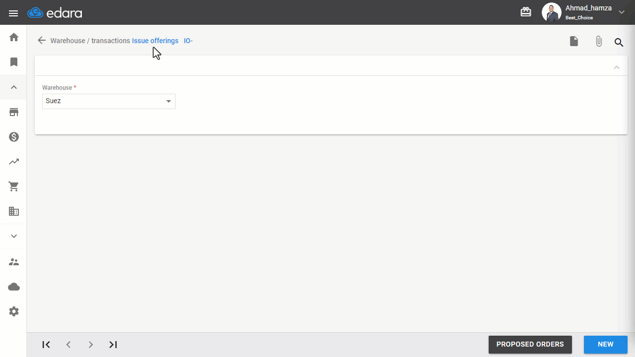 Displaying the customer's email on the Issue Offerings page — Check the box "🔲" next to "Email".