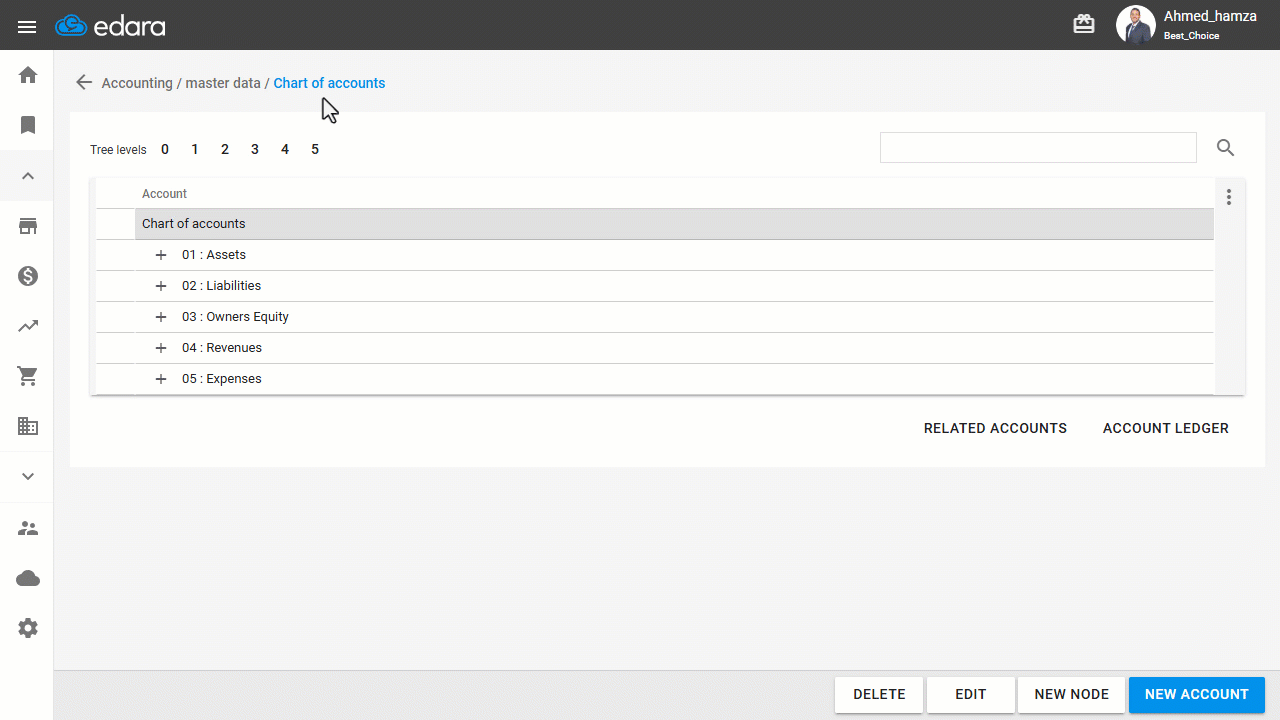 1. Creating Inventory Accounts — Create a “Finished Goods Inventory” Account.