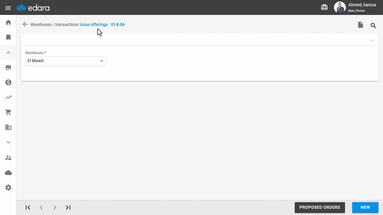 2. Defining a Second Party in the Issue Offerings Document — Create a new other party for handling Work-in-Progress (It is…