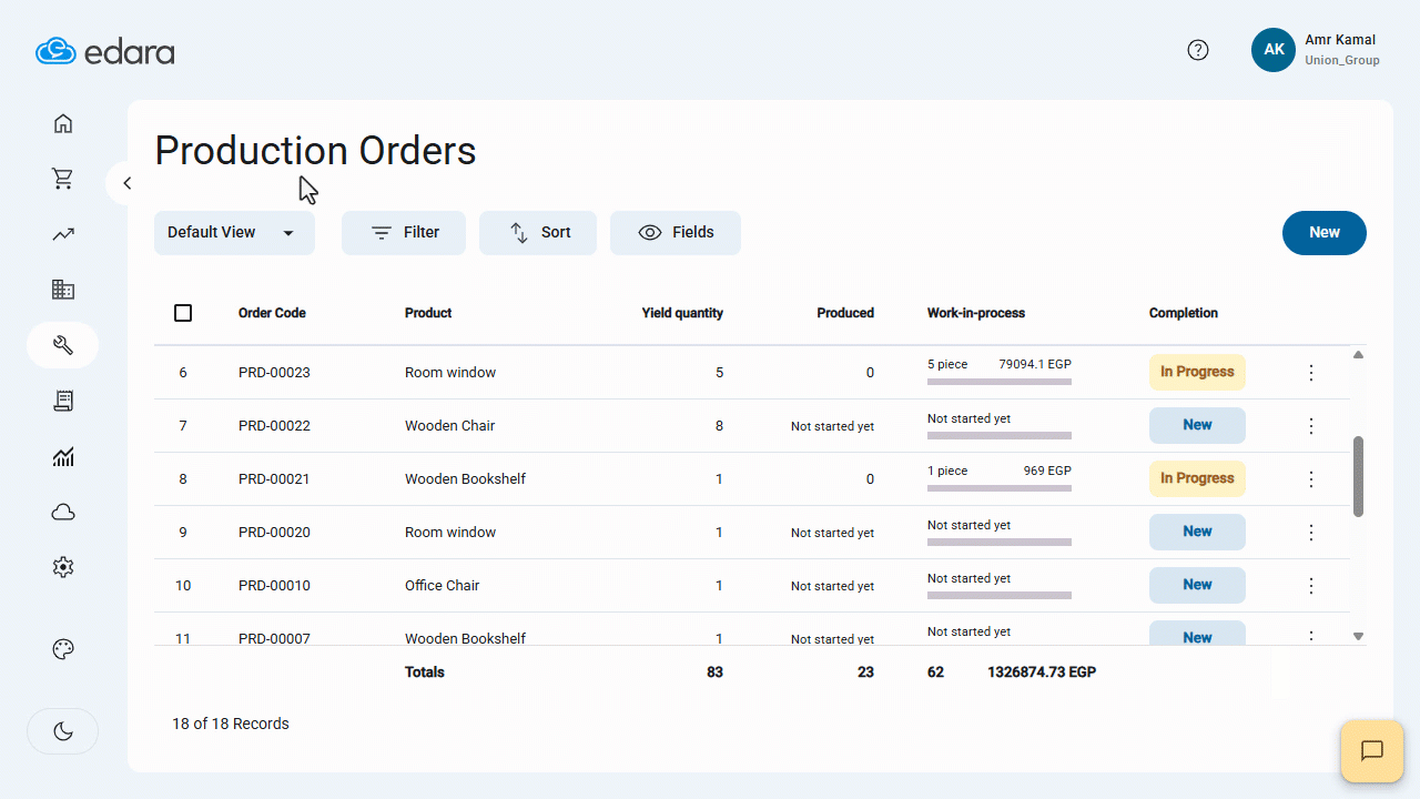 2. Completing a Production Order — If the finished product uses batch numbers, a window will appear for you to enter the…