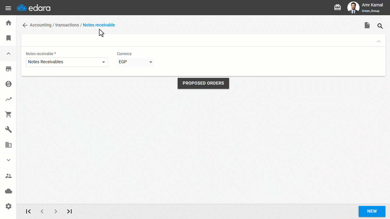 Adding Cheque Collection from a Specific Bank — Click on “Update”.