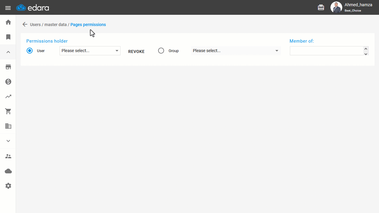 Restricting Users from Viewing Available Serials by Warehouse — Click on “Save”.
