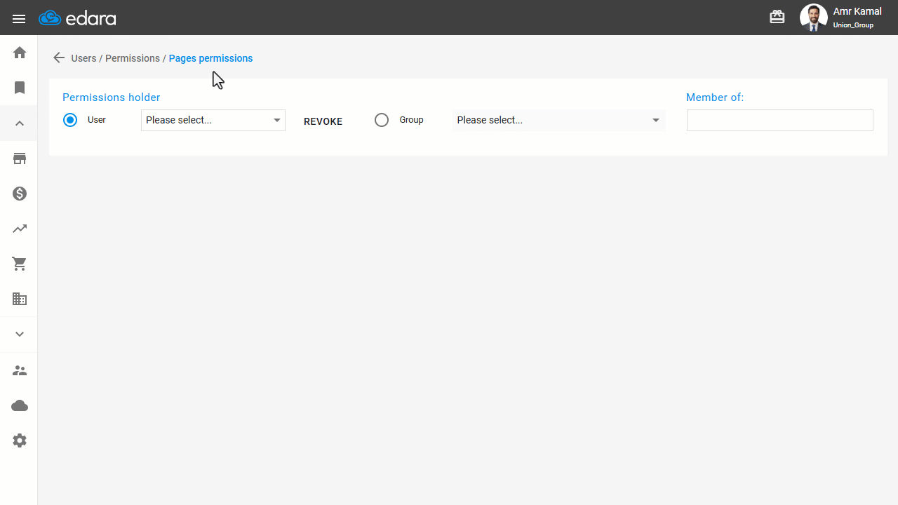 Controlling Users’ Permissions for Posting Journal Entries — Click on “Save”.