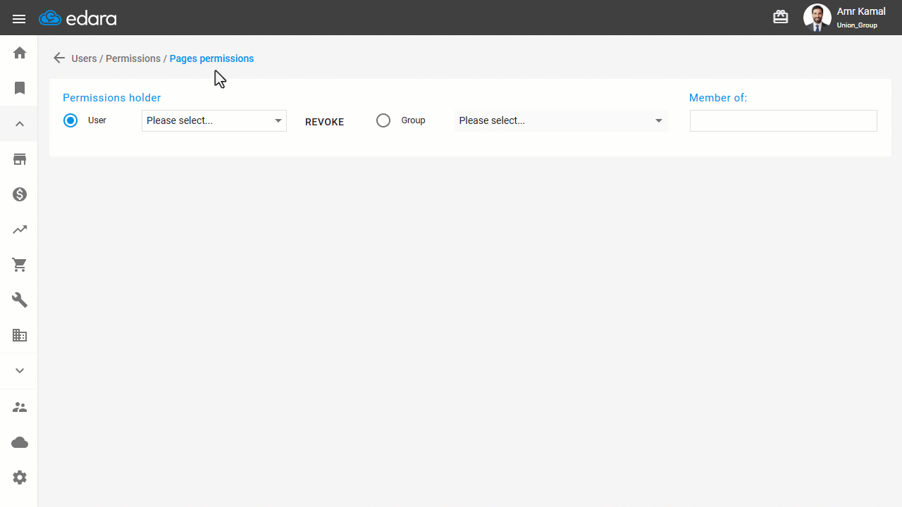 Granting/Revoking Permissions to Edit User Profile — Click on “Save”.