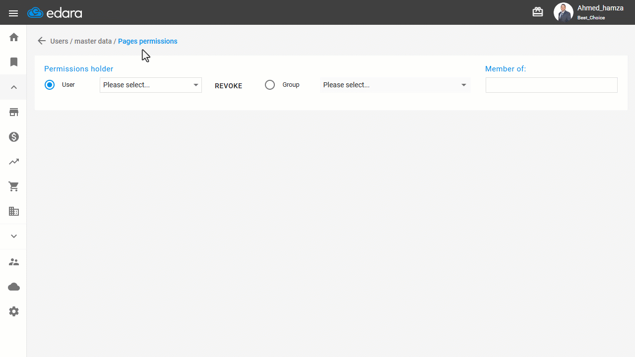 Granting Edit and Delete Permissions to a User on a Specific Page — Click on "Save".