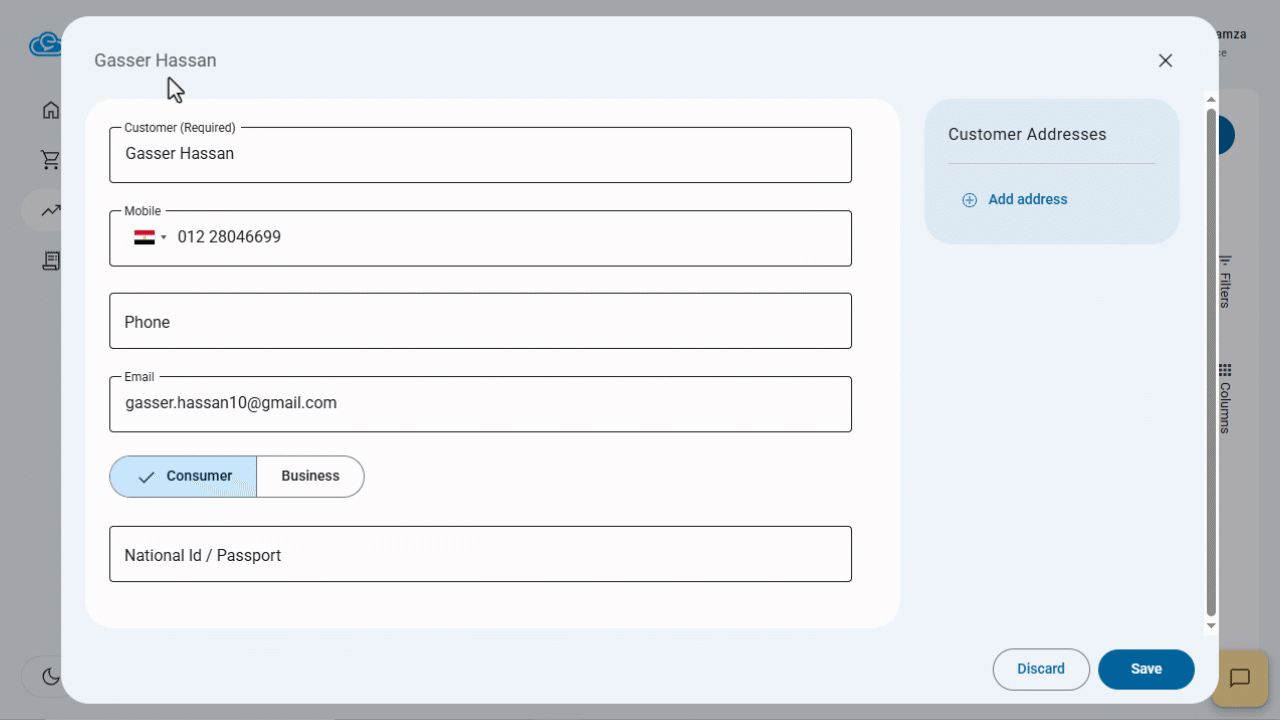 Assigning Delivery Zones in Customer Data — The image below provides an example of this process: