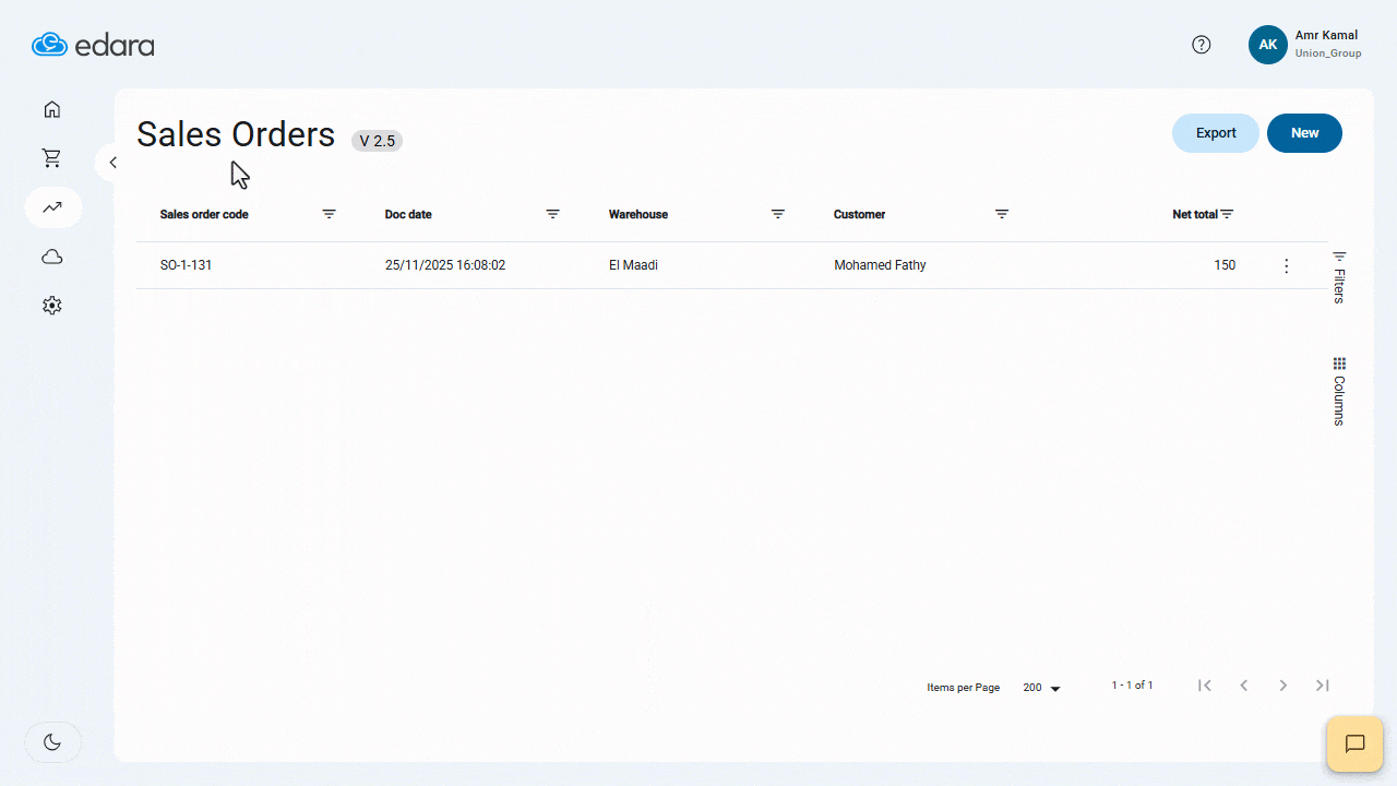 Updating Actual Quantity of Stock Items Using Barcode — Click on “Apply”.