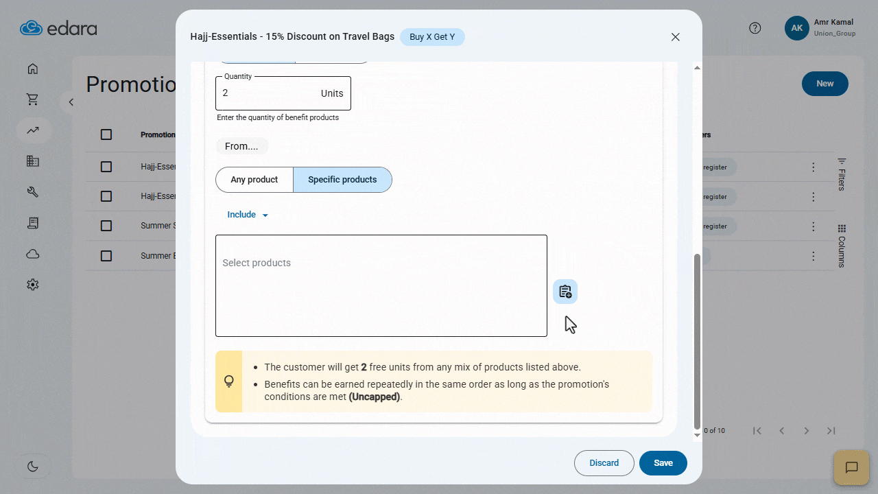 Adding Multiple Products in Bulk When Creating Promotional Offers — You can click on “Download Details” to obtain an Excel…