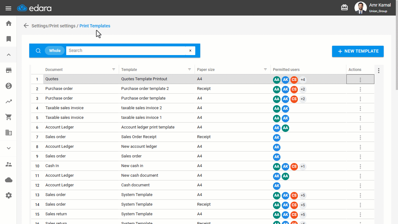 1- Enabling the "Allow Filtering Sales Order Lines" Setting — Click on “Save”.