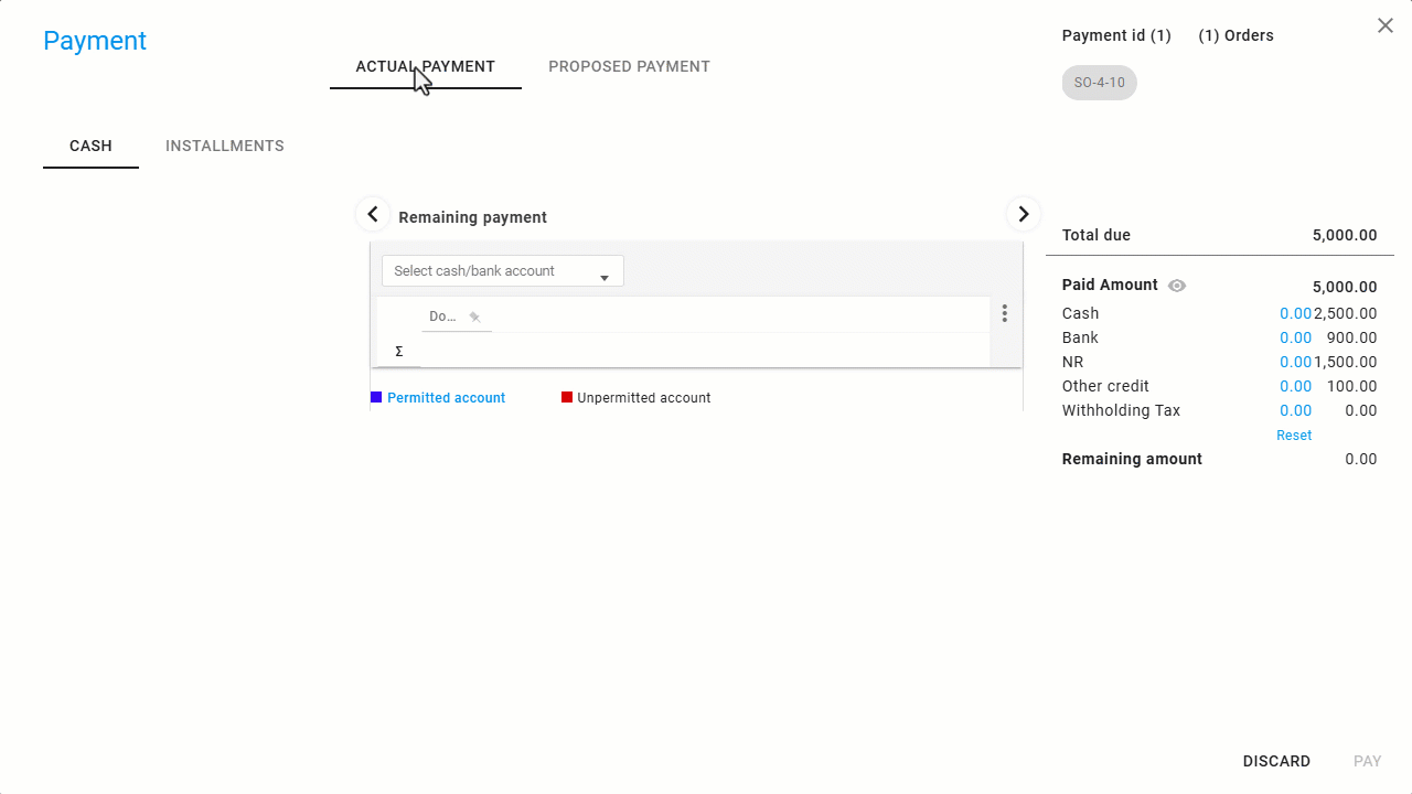 3- Printing the Sales Order with the Stock Item Image — Click on “Print”.