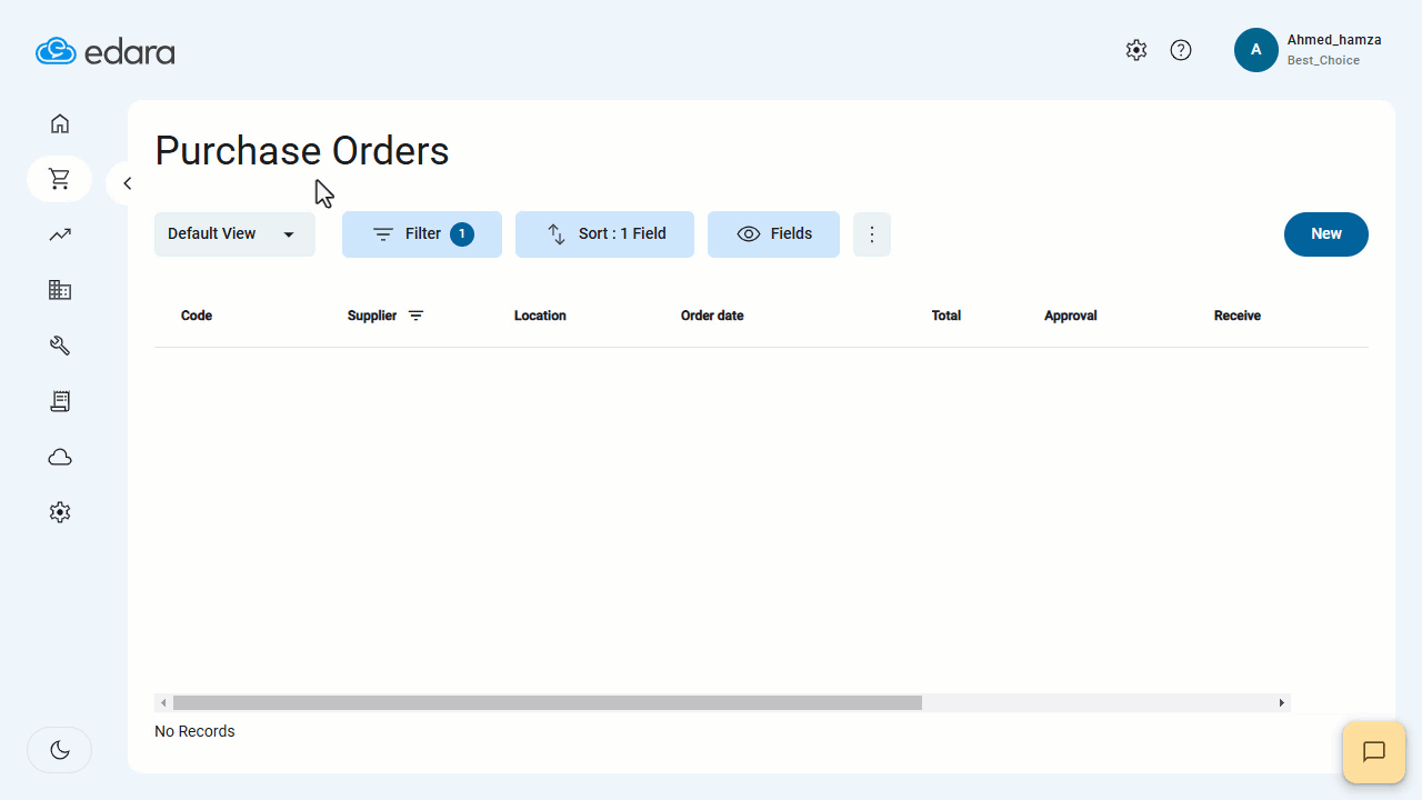 Saving a Purchase Order as a Draft — The purchase order will automatically be saved as a draft, and a “Submit” button will…