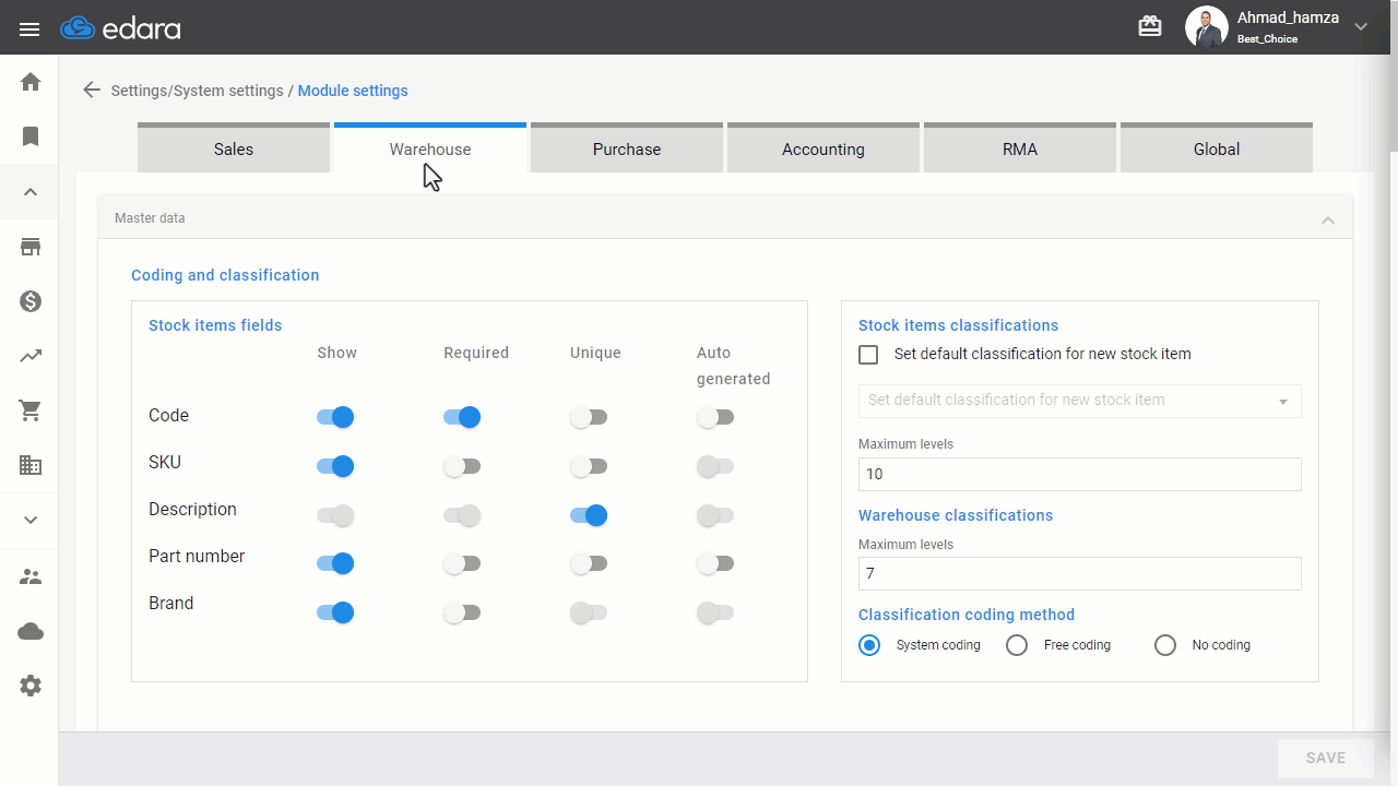 Saving a Work Order Linked to a Proposed Sales/Purchase Order — Click “Save”.
