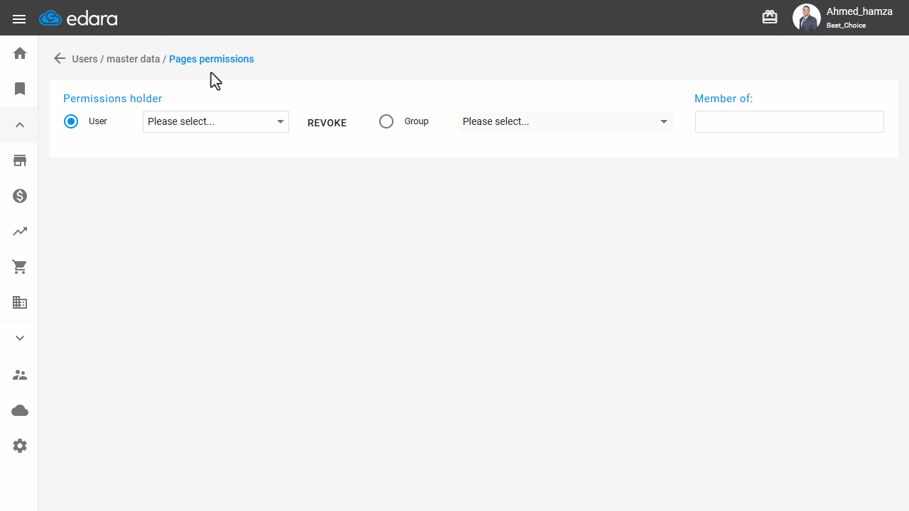 Preventing Users from Exporting data from the Sales Order Listing page — Click on "Save".