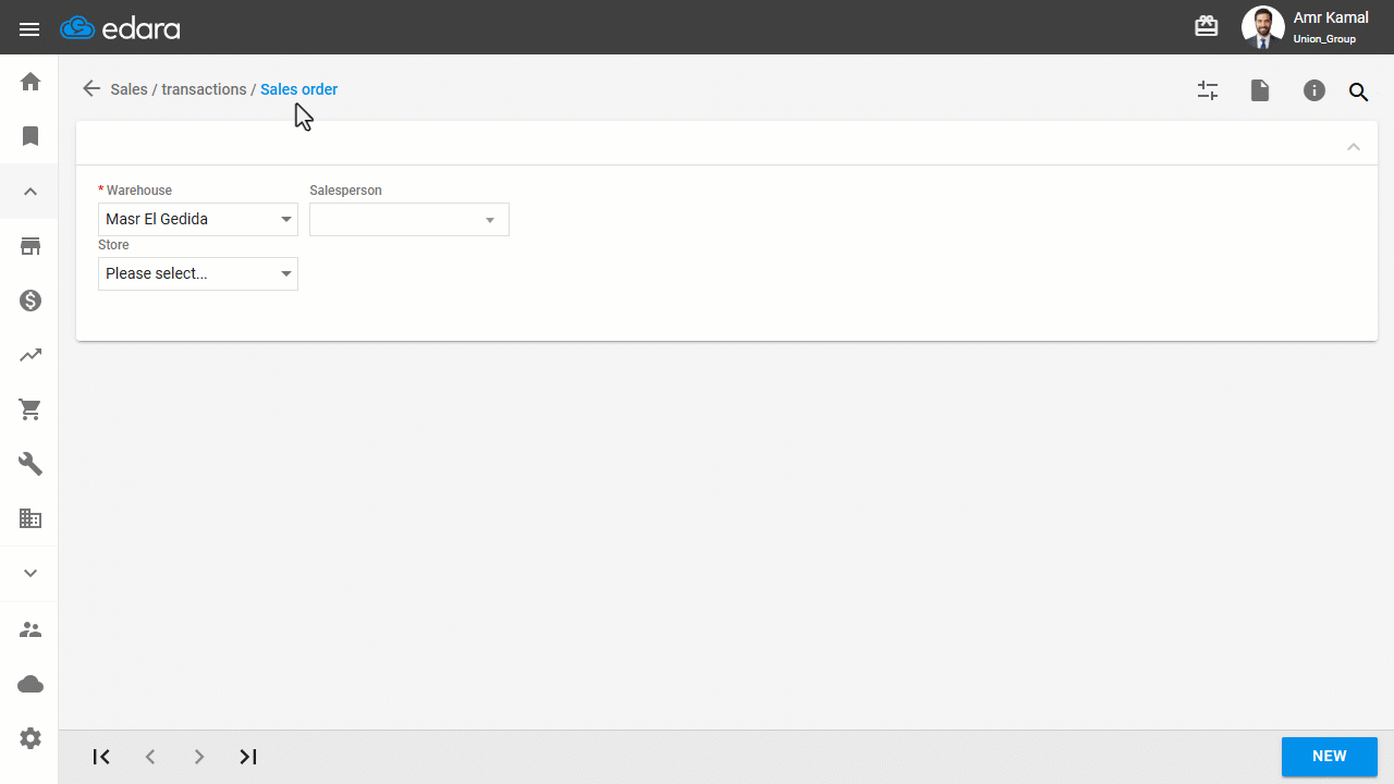 Creating an invoice in a new currency — Click on “Save”.