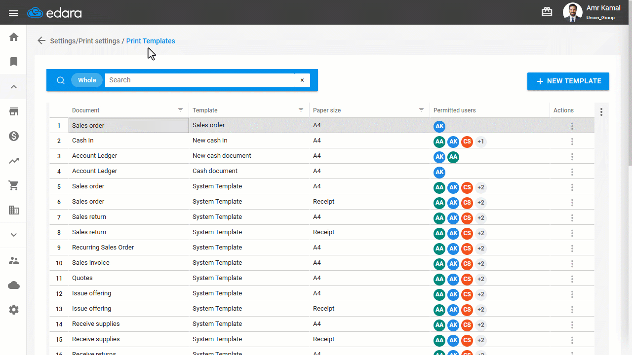 Printing the QR Code on a Sales Invoice — Click on “Save”.