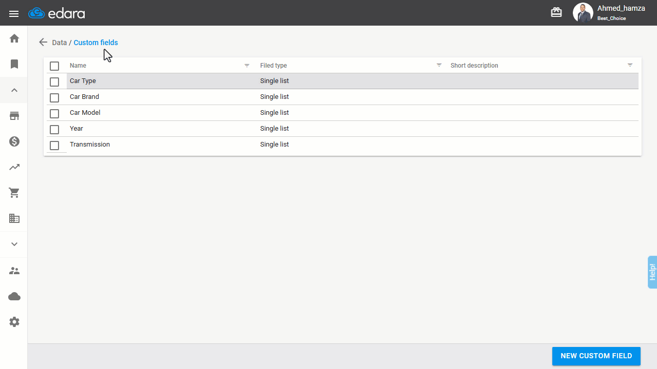 Hiding Unused Custom Fields — Press "Save".