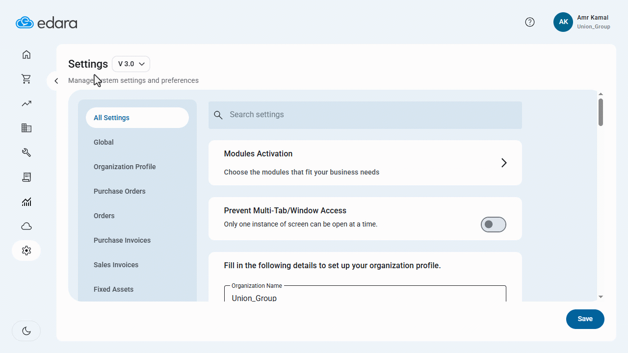 Allowing Selling by Serial Number — When this option is enabled, a “Serials” column will appear within the sales order…