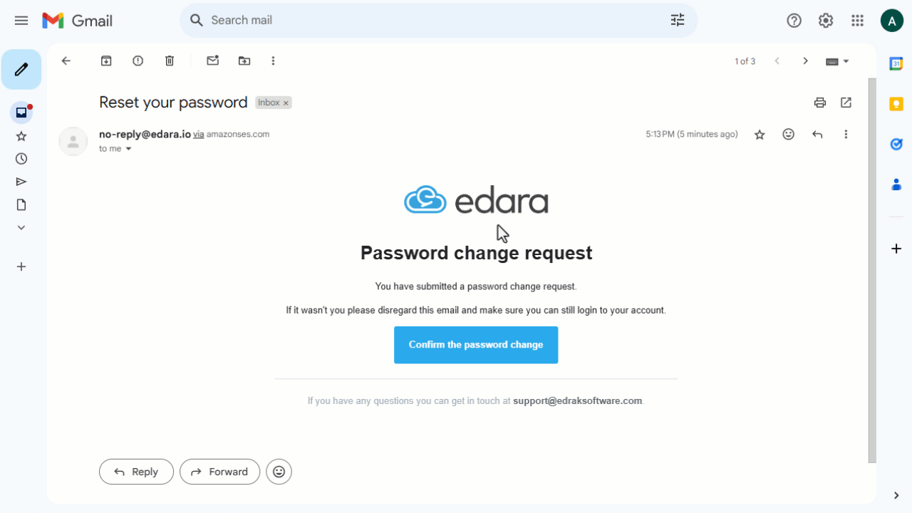 Resetting Your Password — Set a new password.